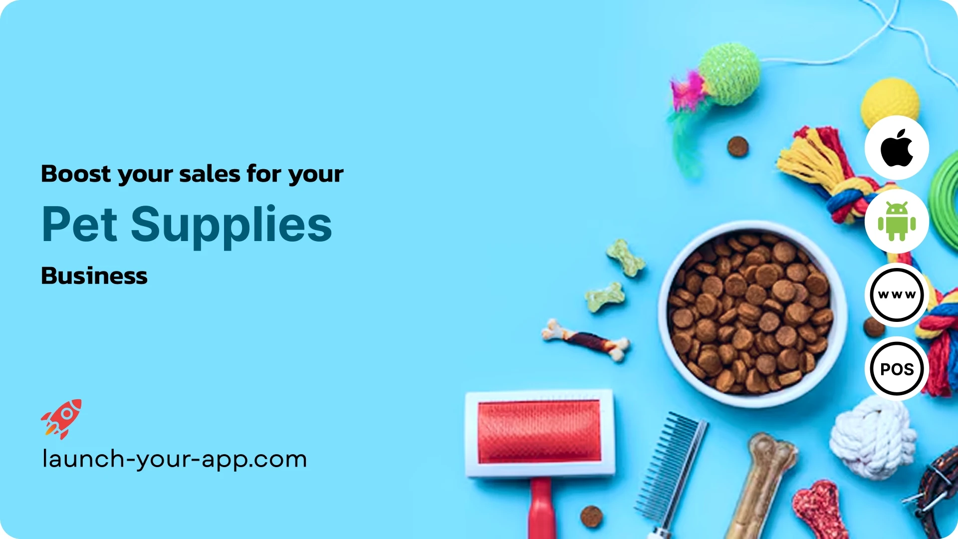 Pet Supplies Mobile App Builder - Launch Your App
